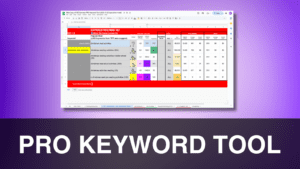 Getting Started: PRO Keyword Tool